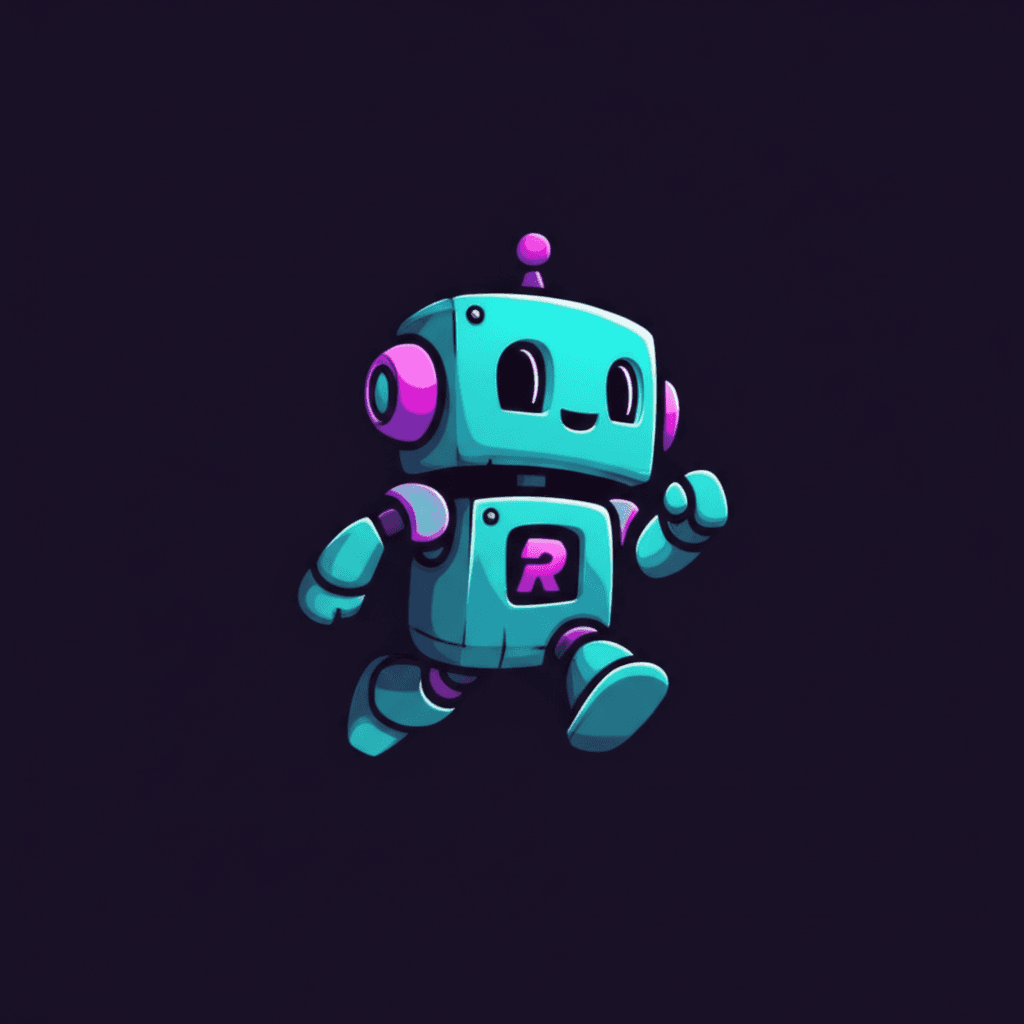RoboRun - Mascot style example